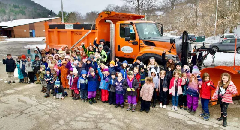 Rochester Elementary School Names 'Santa's Snow Plow"