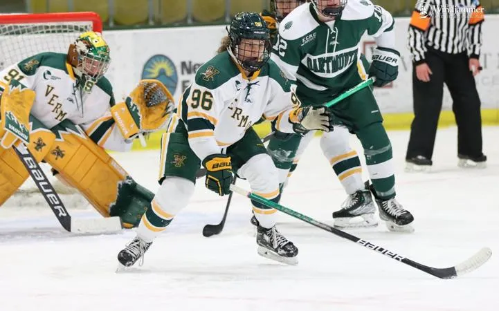 Second Period Surge Leads #13 Vermont Past Dartmouth Tuesday