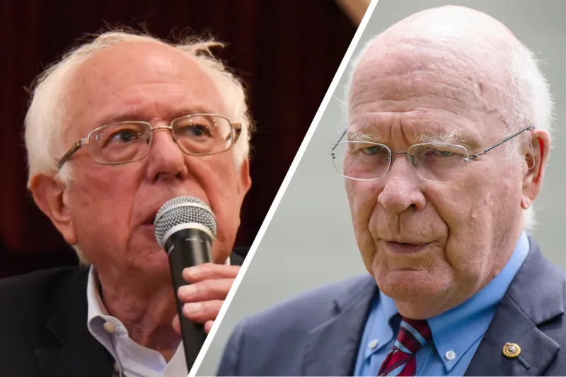 Patrick Leahy, Bernie Sanders celebrate Senate passage of marriage equality bill