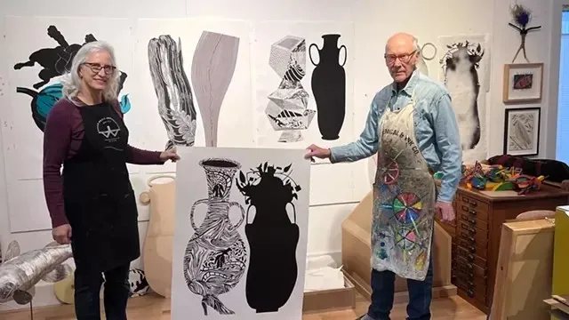 Stuck in Vermont: Married Artists Jennifer Koch & Gregg Blasdel Collaborate Together & Collect Art