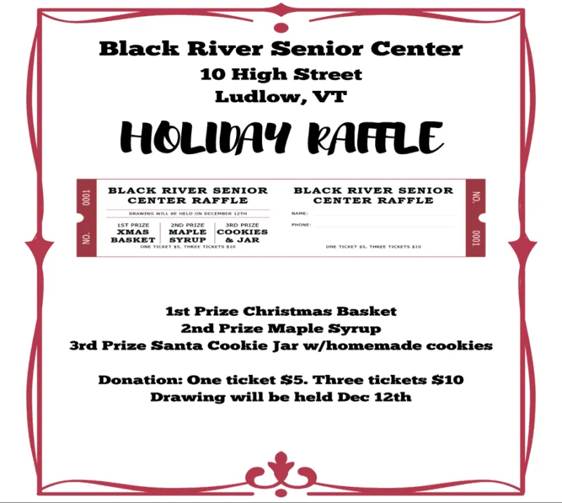 Christmas Party at Black River Senior Center