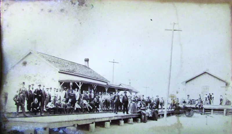 Chester railroad history