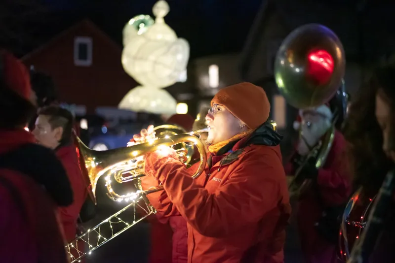 Photo Gallery: A River of Light spreads in Waterbury