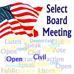 Chester Select Board agenda for Dec. 7