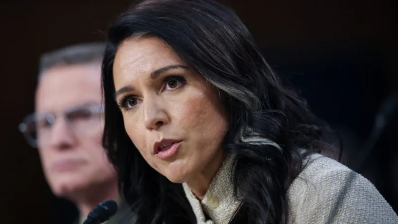 Tulsi Gabbard resigns as Trump's national intelligence director, citing husband's health