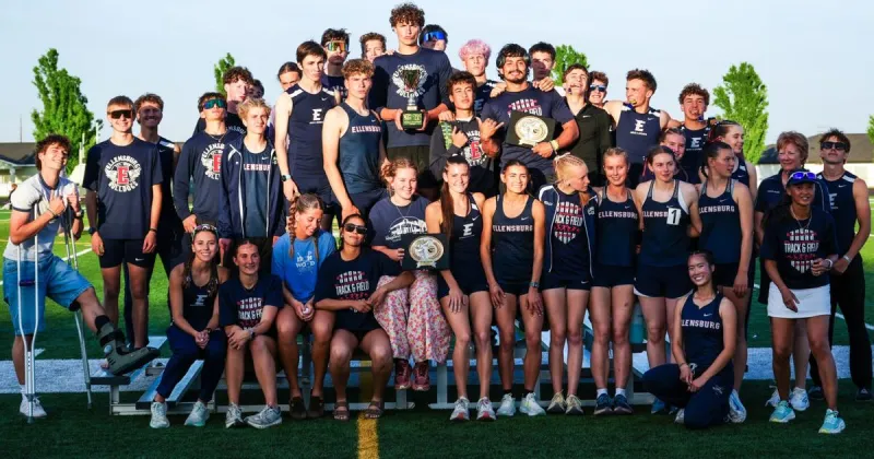 District track roundup: Ellensburg sweeps way to two district championships