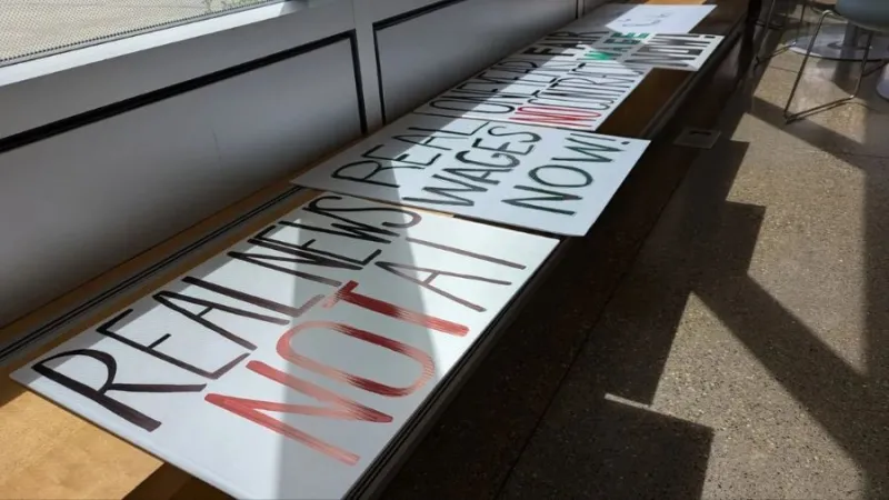 Journalists at four WA newspapers walk off the job Tuesday in one-day strike against McClatchy