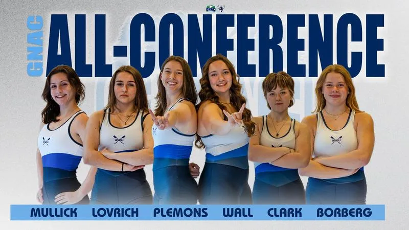 Six Vikings Earn Rowing All-GNAC Honors