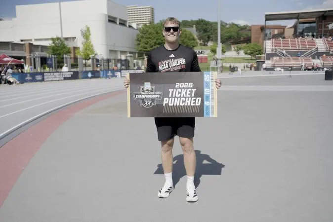 Gebbers Punches Ticket to NCAA Championships at West First Rounds