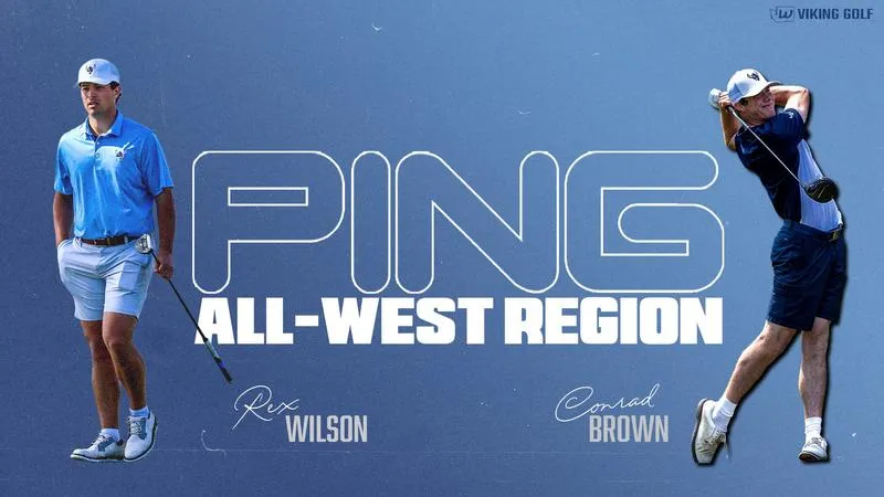 Brown and Wilson Earn PING All-Region Honors