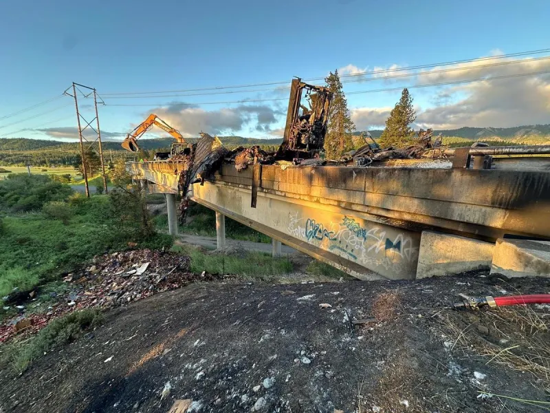 I-90 Closed After Fiery Semi Crash Near Ellensburg