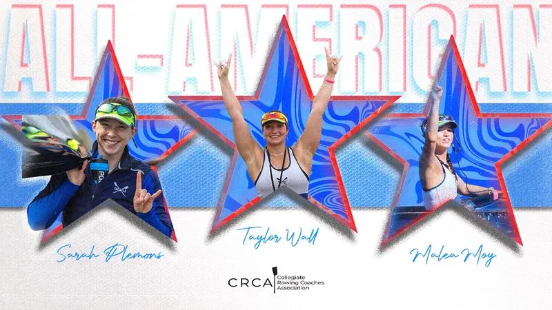 Rowing Features Three 2026 CRCA All-Americans