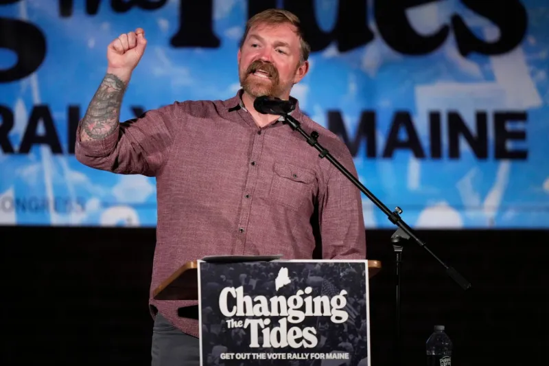 Platner seeks Democratic nomination for US Senate to set up critical Maine race with Collins