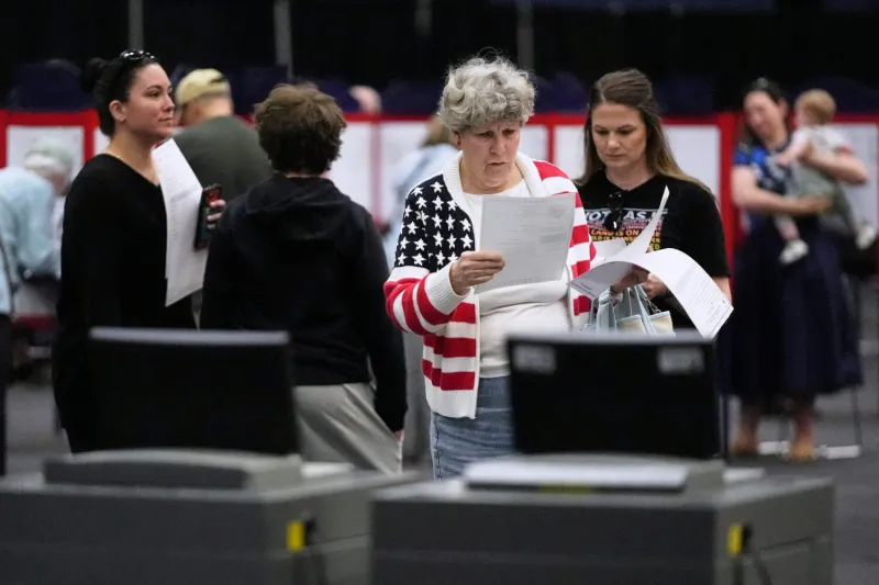 The Latest: Maine primary election tests Platner's support following mounting scandals
