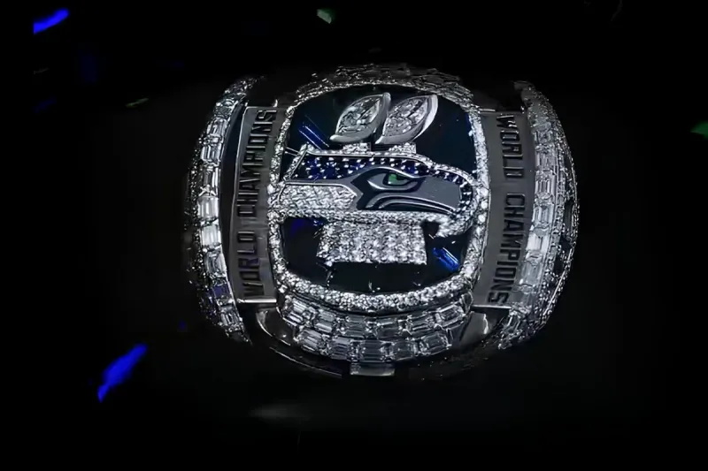 The Seahawks Huge New Super Bowl Ring Has a Secret 12 Flag Button