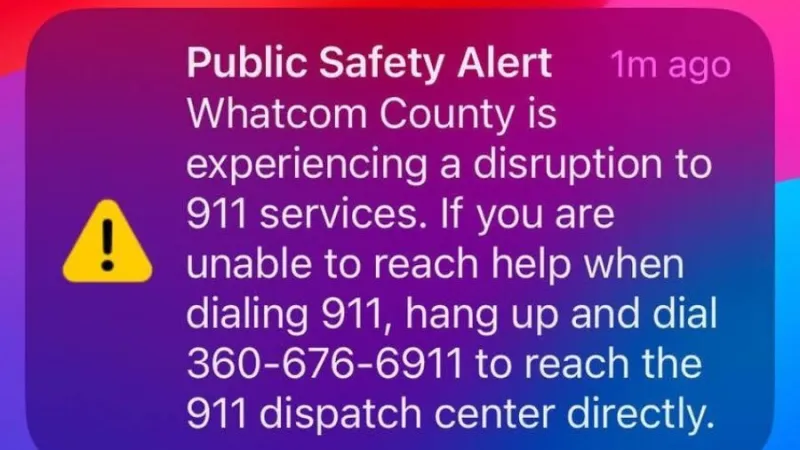 911 outages reported across several Washington counties