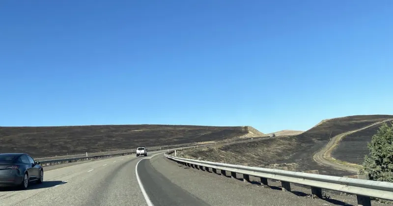 Travel back to normal between Selah and Ellensburg after fire