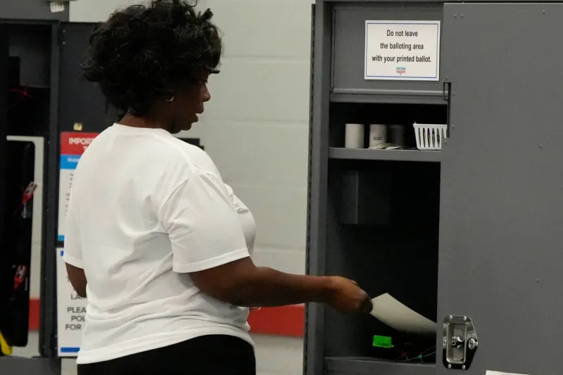 Georgia's QR codes for counting votes will remain for midterms after lawmakers vote to delay a fix