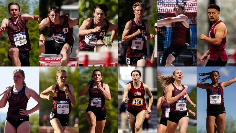 12 CWU Track & Field Student-Athletes Garner CSC Academic All-District