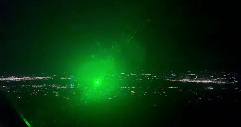 FBI is looking for suspects after lasers pointed at planes at Yakima airport