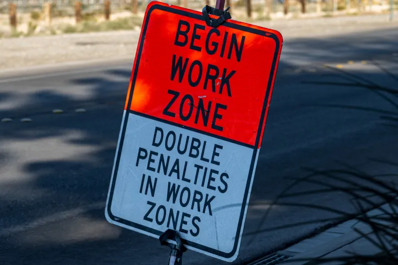 Washington Work Zone Speed Camera Fines Begin July 1