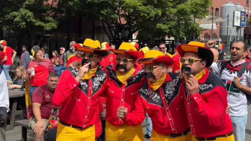 PHOTOS: World Cup round of 32 match between Belgium and Senegal in Seattle