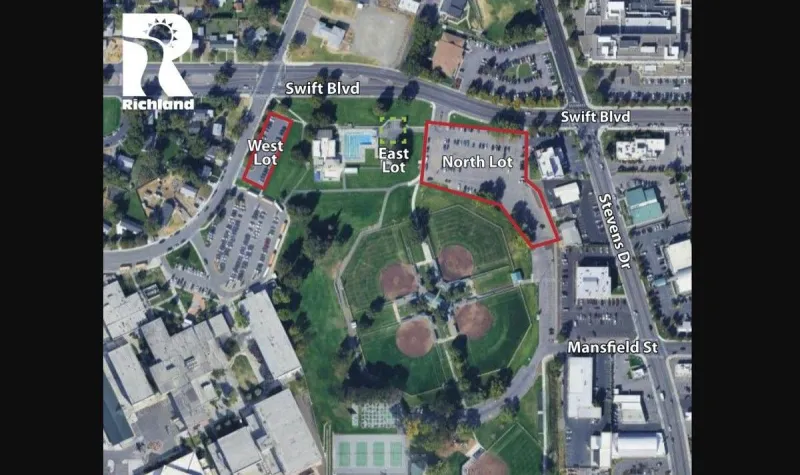 Richland's George Prout Pool Closed July 3-12 During Major Parking Lot Renovations