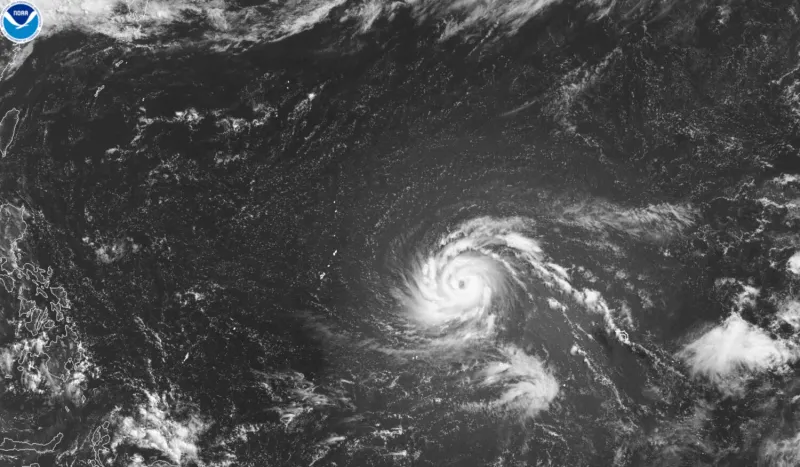 Possible super typhoon threatens US Pacific territories still recovering from last storm