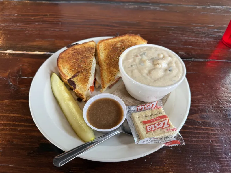 Saddle Rock Pub and Brewery Scores with the "grilled Italian"