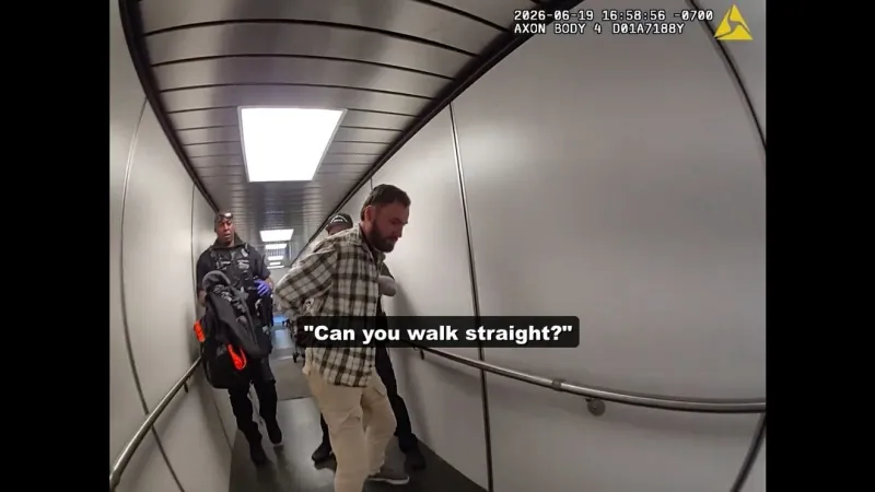 VIDEO: Restrained passenger arrested after disruption on flight from Ireland to Seattle