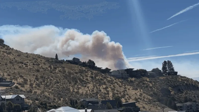 Volatile wildfire 'devastates' Douglas County community east of Lake Chelan