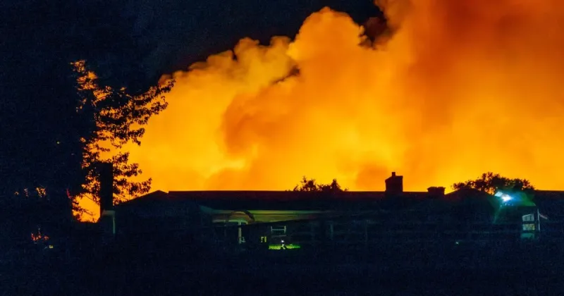 Fireworks investigated as cause of Terrace Heights fire