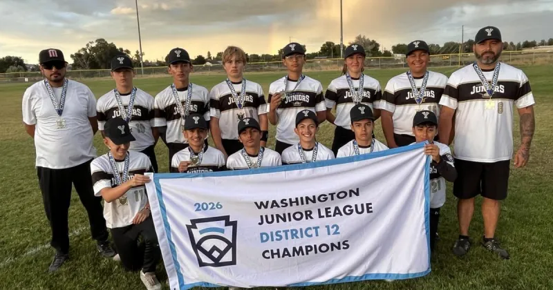Yakima Little League team wins Juniors Division district title