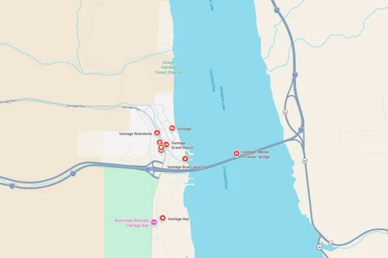 Ryegrass Coulee Fire Near Vantage - 535 Acres, Evacuations Lifted