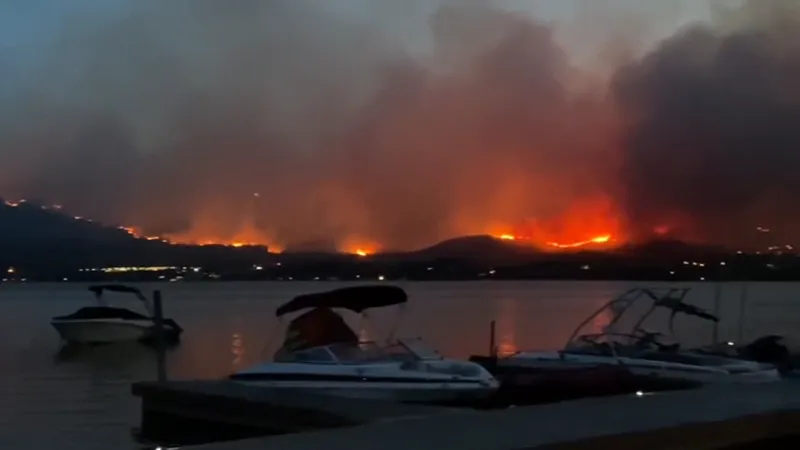 Level 3 evacuations ordered as wildfire burns near Okanogan