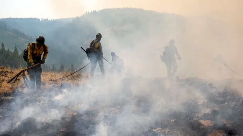 State mobilizes firefighting resources for growing Plum Point Fire in Lincoln County