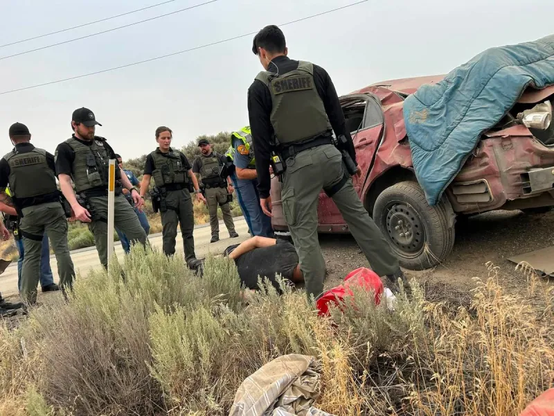 I-82 Road Rage Chase Spills Over from Yakima County, Ends in Benton County Crash