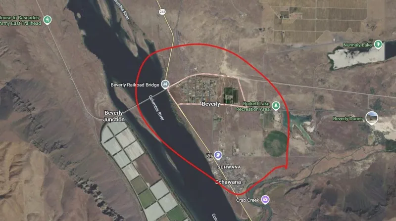 Fast-Moving Fire Forces Total Evacuations in Beverly, Schwana, in Grant County