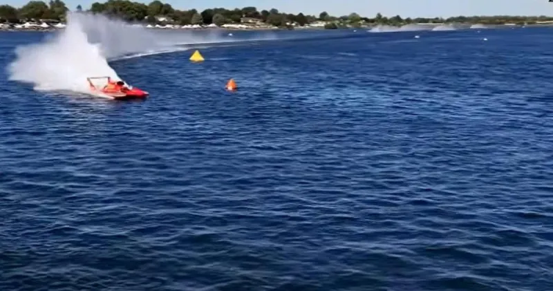 Elderly Photographer Collapses, Dies in Lampson Hydroplane Pits Thursday