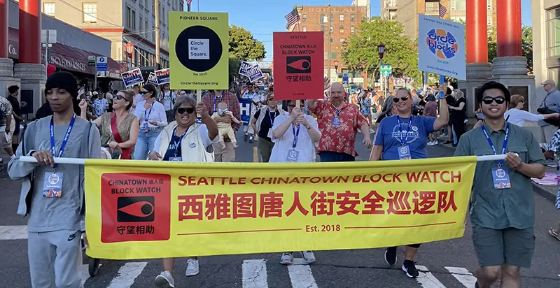 Block Watch groups come together for Chinatown Seafair Parade