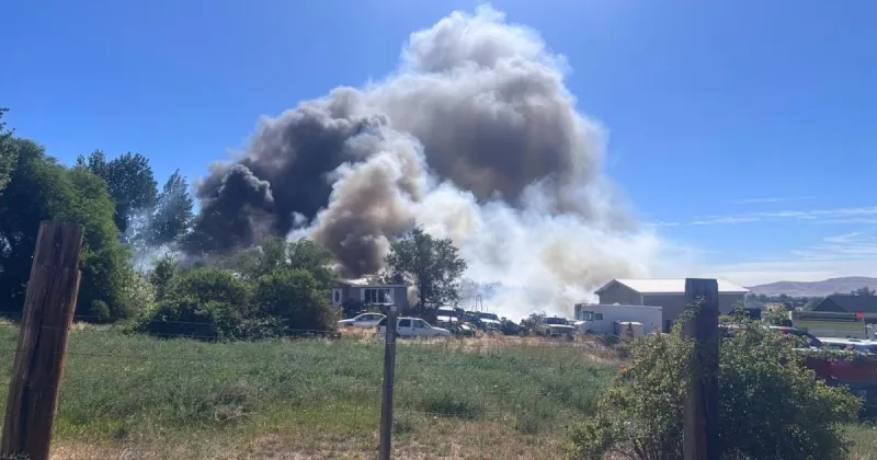 Stone Road Fire destroys home, vehicles Saturday morning