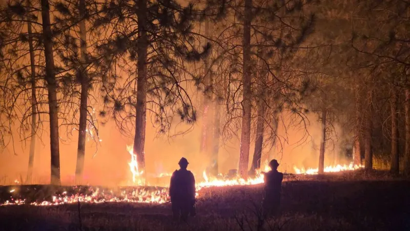PHOTOS: Devastating wildfires tear through Spokane County