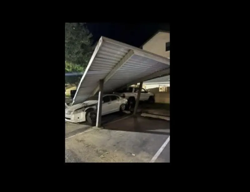 Richland Hit-And-Run Driver Takes Out Vehicles, Apartment Carport