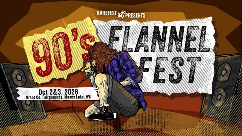 90s Flannel Fest is back at the Grant Co. Fairgrounds in Moses Lk
