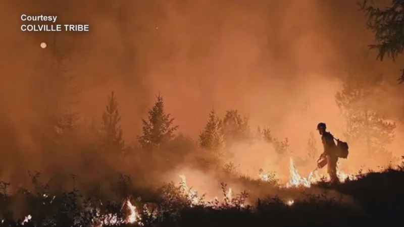 Wildfires continue in Washington, Kaiser Canyon Fire the largest with 136K acres burned