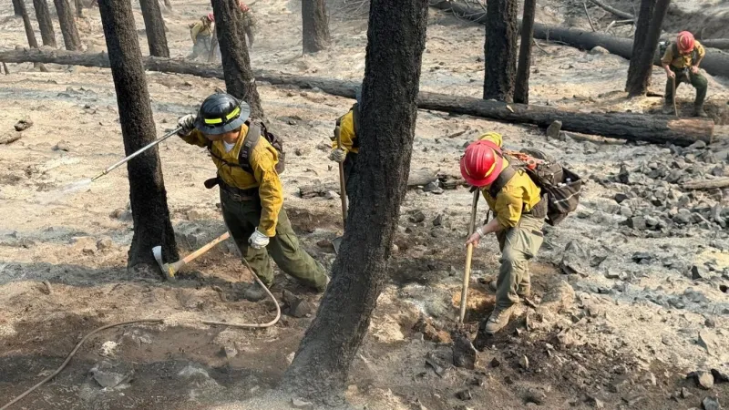 Progress made on Spokane Complex fires with evacuation levels lowered in some areas