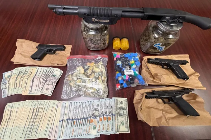 Moses Lake Police Uncover Drugs, Weapons and a Cash Hoard
