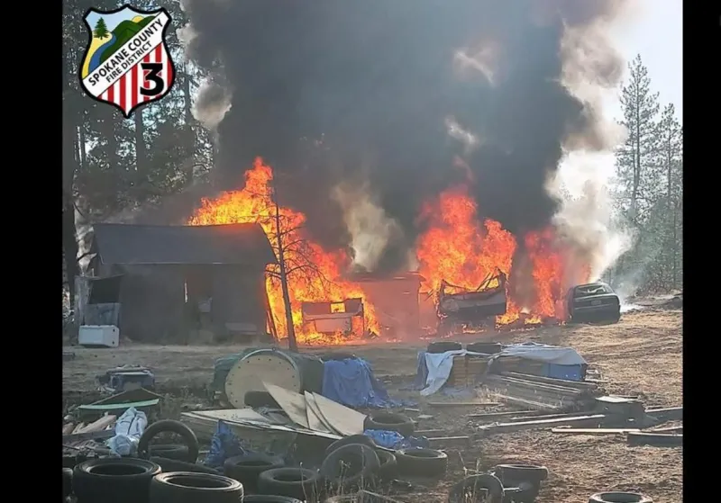 61-Year-Old Spokane County Arson Suspect Admits "Excitement" Was Her Motivation