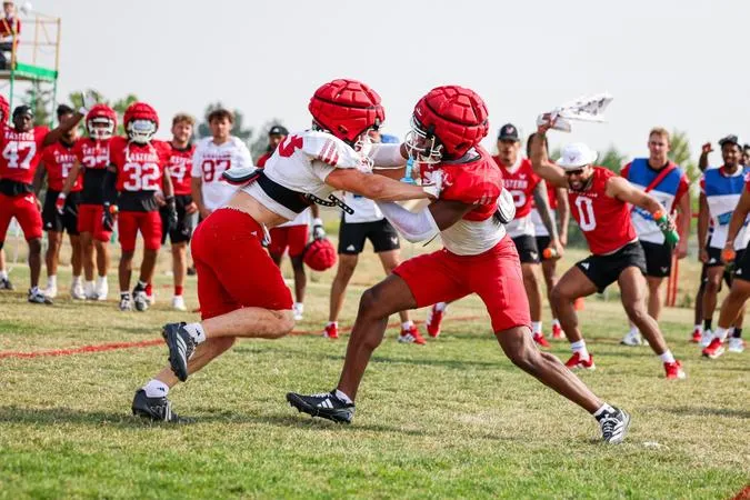 Eagles wrap fall camp with second scrimmage