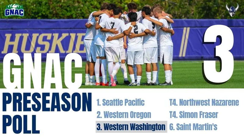 Vikings Picked Third in Preseason GNAC Poll